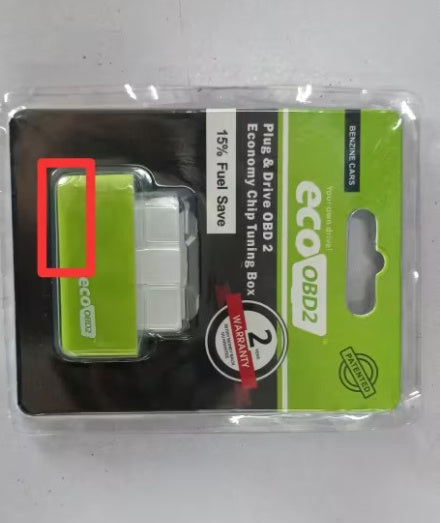 EcoOBD2 Plug & Play Fuel Saver – Smart OBD2 Chip for Gasoline Cars (Fuel Economy & Performance Booster)