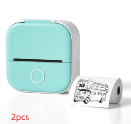 Mini Bluetooth Label Printer – Portable Thermal Photo & Note Printer