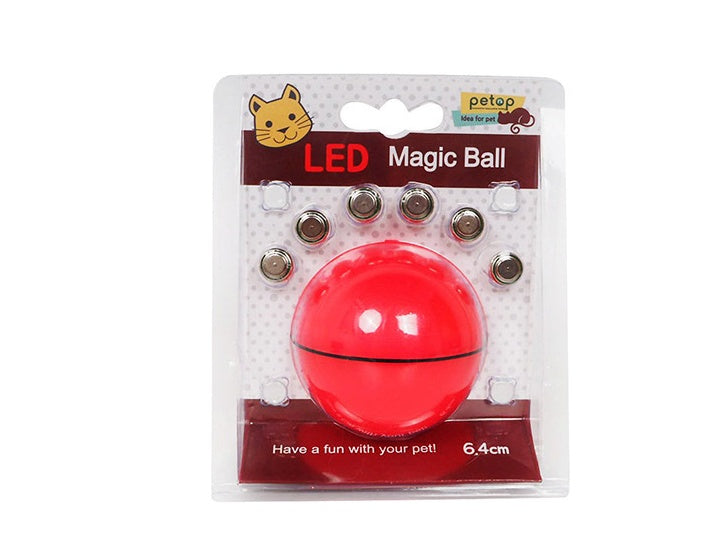 Interactive LED Rolling Cat Toy Ball – Automatic USB Rechargeable Pet Toy
