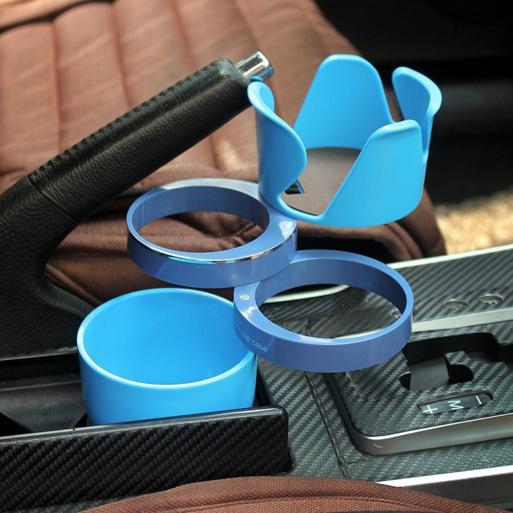 360° Rotating Car Cup Holder – Multi-Function Drink & Storage Organizer