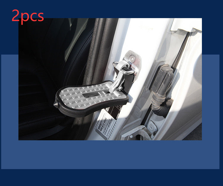 Universal Car Door Step – Aluminum Alloy Foot Assist Pedal for Easy Roof Access