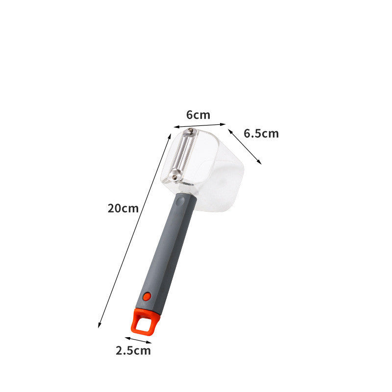Stainless Steel Vegetable Peeler – Ergonomic Kitchen Gadget for Effortless Precision Peeling
