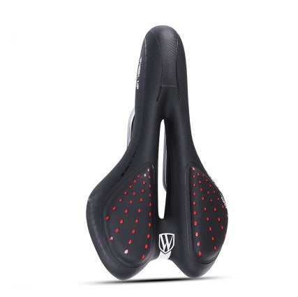 Comfort Gel Bike Seat – Thickened Silicone Cushion with Reflective PU Leather