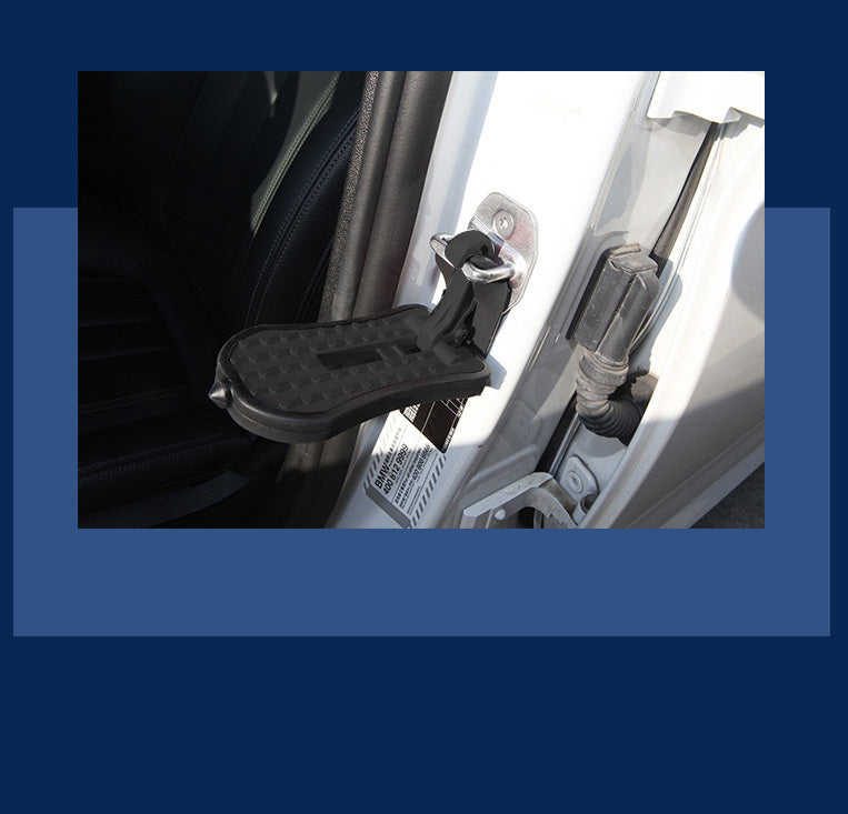 Universal Car Door Step – Aluminum Alloy Foot Assist Pedal for Easy Roof Access