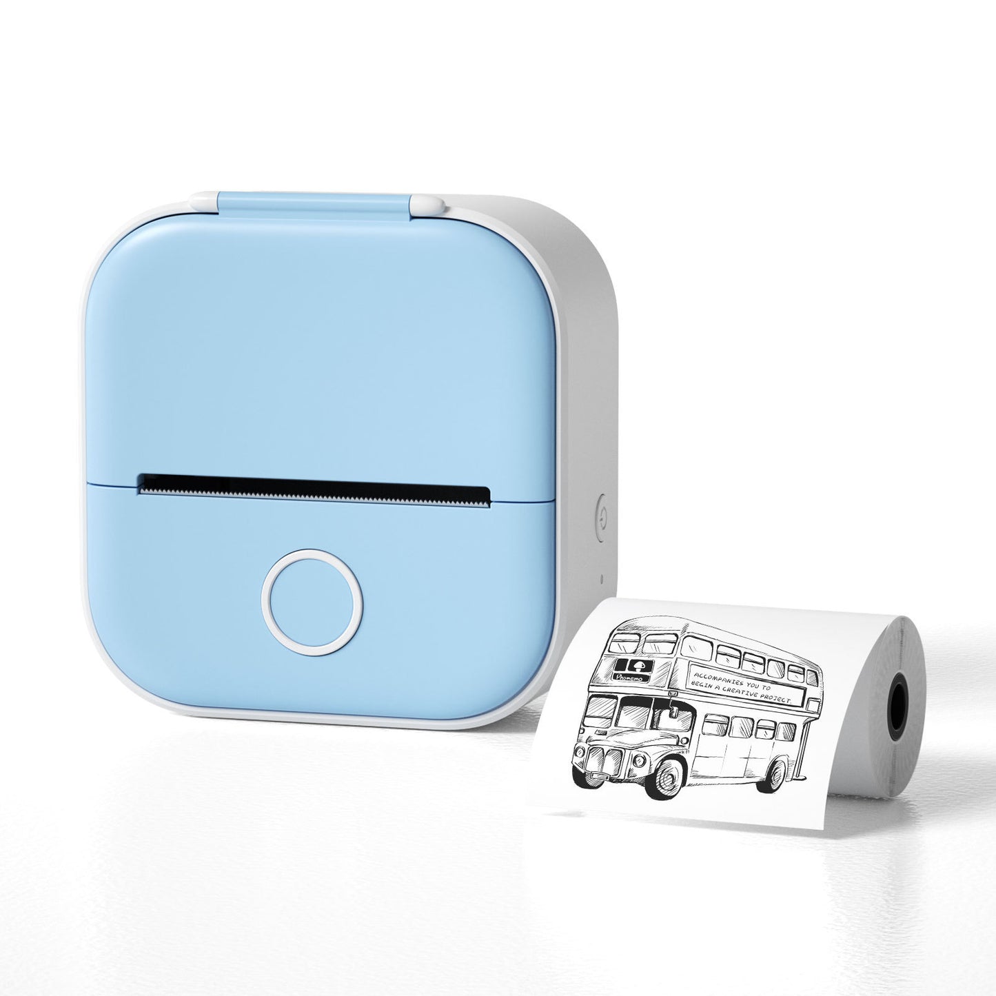 Mini Bluetooth Label Printer – Portable Thermal Photo & Note Printer