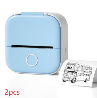 Mini Bluetooth Label Printer – Portable Thermal Photo & Note Printer