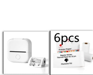 Mini Bluetooth Label Printer – Portable Thermal Photo & Note Printer