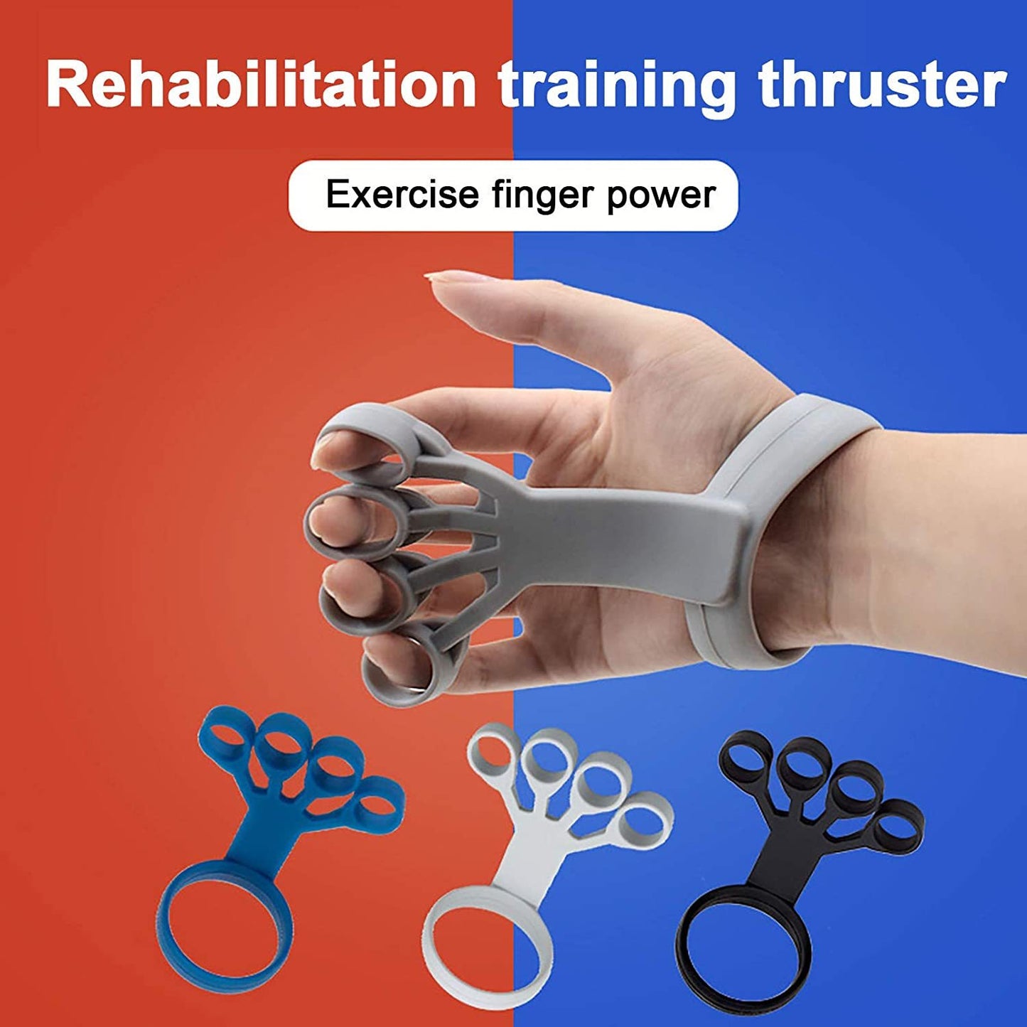 Silicone Finger Grip Exerciser – Hand Strength & Flexibility Training Tool