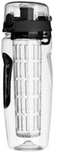 32oz Fruit Infuser Water Bottle – BPA-Free Leakproof Sport Bottle with Removable Filter