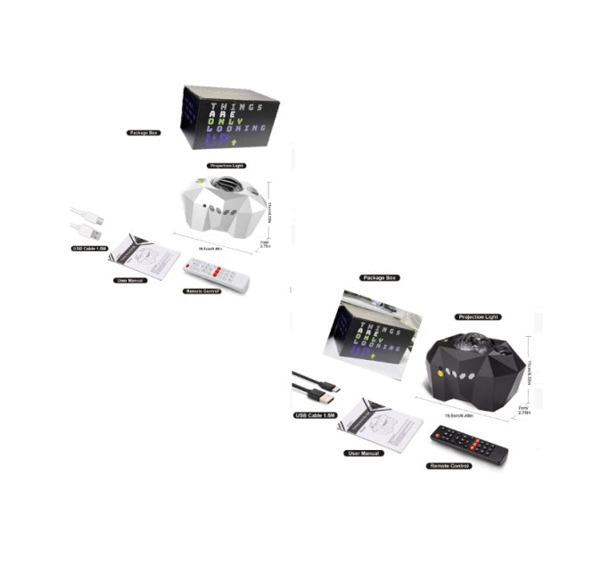 Ocean Wave Star Projector Lamp with Bluetooth Music & Remote Control – Multi-Color LED Water Pattern Light