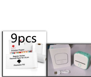 Mini Bluetooth Label Printer – Portable Thermal Photo & Note Printer