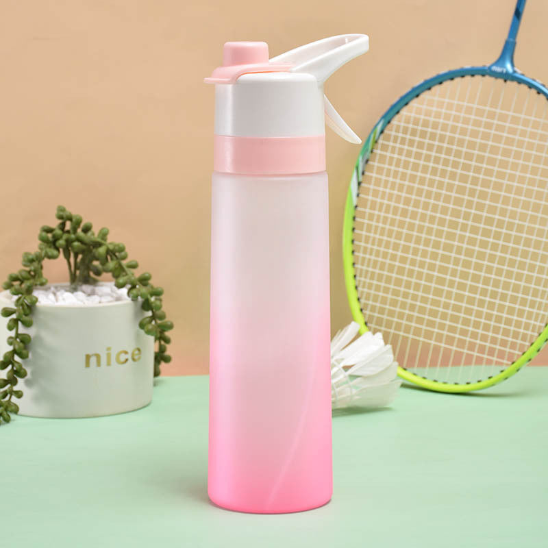 2-in-1 Spray Water Bottle – Large Capacity Leakproof Sports Bottle for Gym, Travel & Outdoor Use
