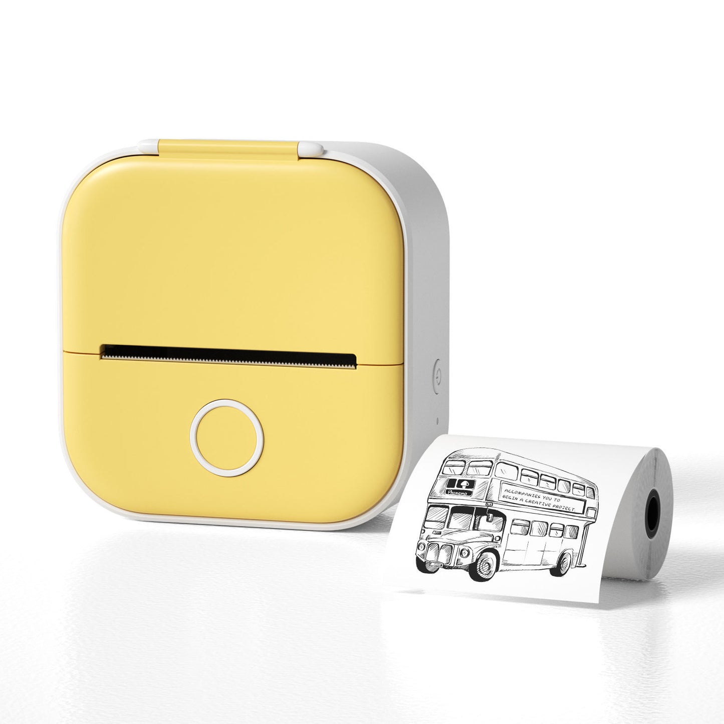 Mini Bluetooth Label Printer – Portable Thermal Photo & Note Printer