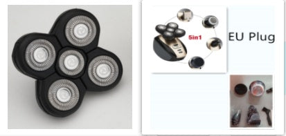 5-in-1 Waterproof Electric Shaver – 5 Blade Rechargeable Razor for Men