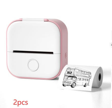 Mini Bluetooth Label Printer – Portable Thermal Photo & Note Printer