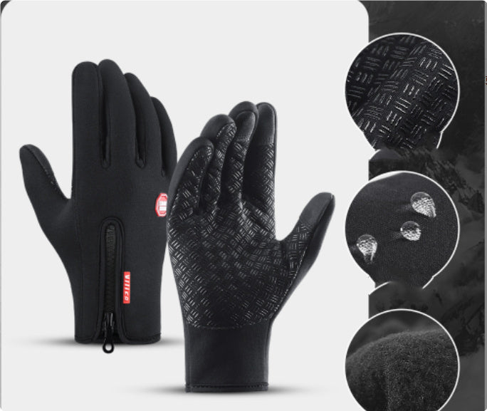 Thermal Waterproof Winter Gloves – Touch Screen Motorcycle & Sports Gloves