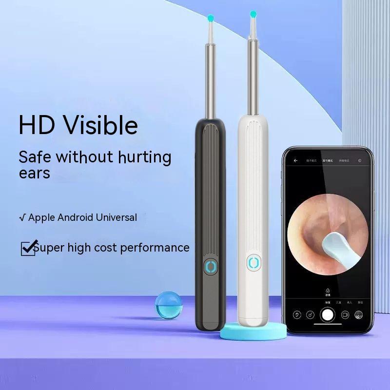 Wireless Visual Ear Cleaner – HD Endoscope with LED Light & Camera