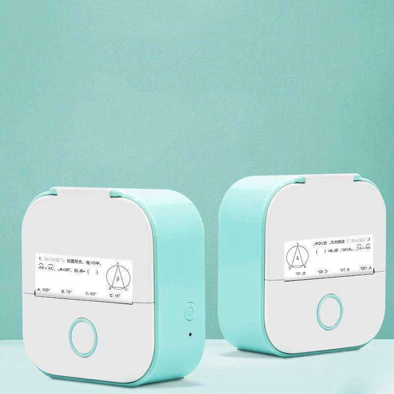 Mini Bluetooth Label Printer – Portable Thermal Photo & Note Printer