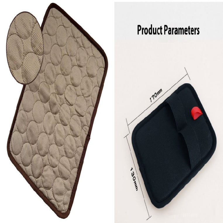 Pet Cooling Mat – Ice Silk Summer Bed Pad for Dogs & Cats