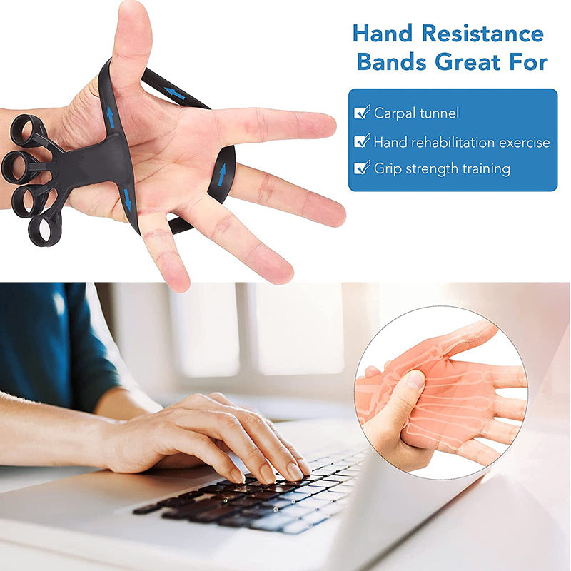 Silicone Finger Grip Exerciser – Hand Strength & Flexibility Training Tool